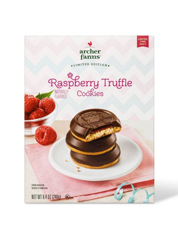 Raspberry Truffle Cookie
