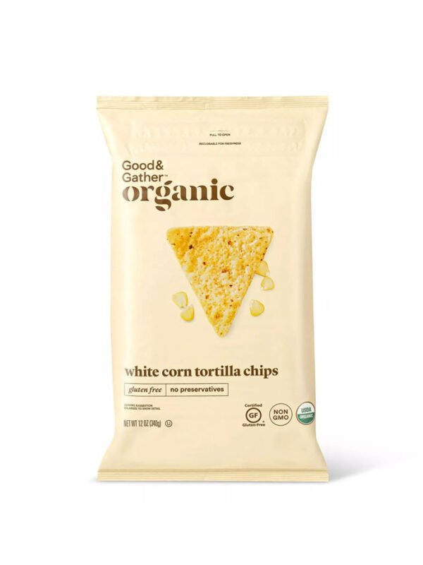 Organic White Corn Tortilla Chips