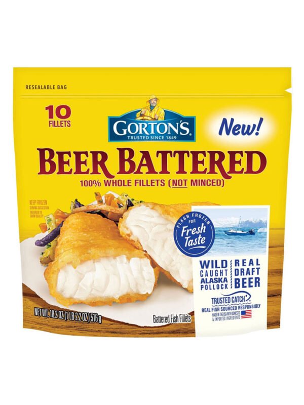 Gorton’s Beer Battered Fish Fillets