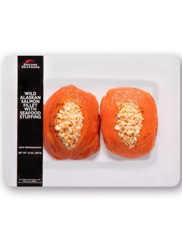 Encore Seafoods Stuffed Alaskan Salmon