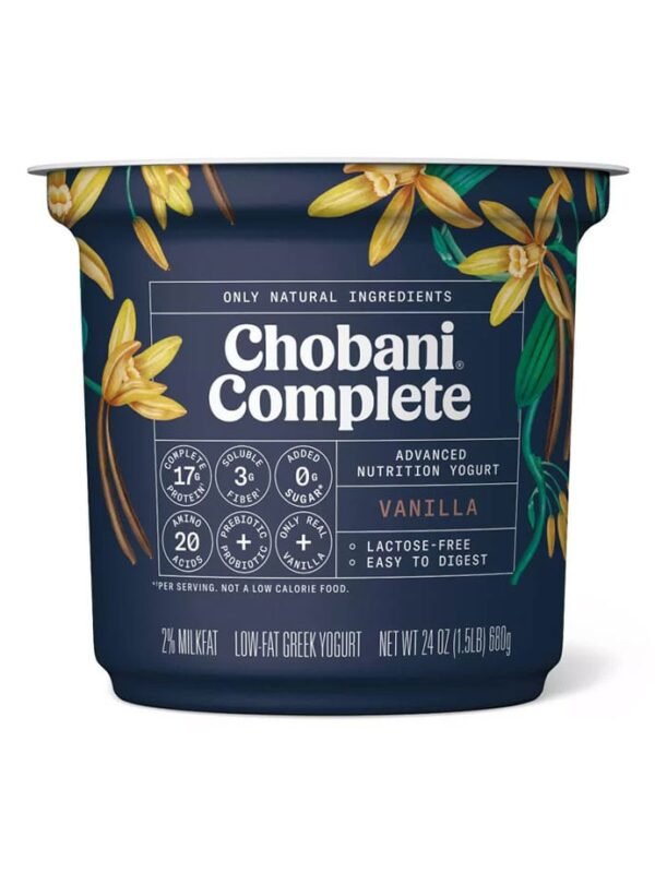 Chobani Complete Vanilla Greek Yogurt